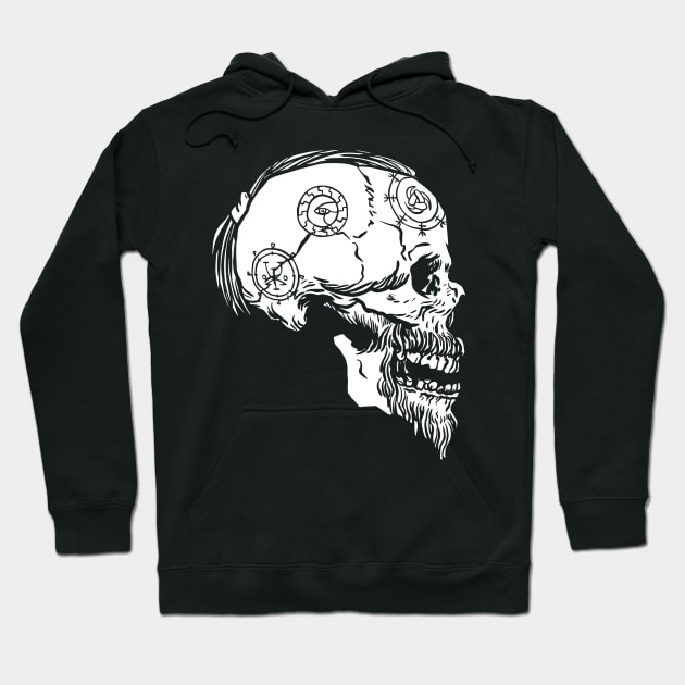 Viking Skull Hoodie by LR_Collections